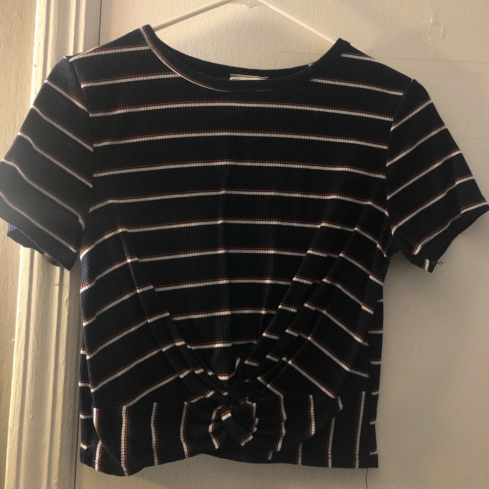 Stripped crop top!